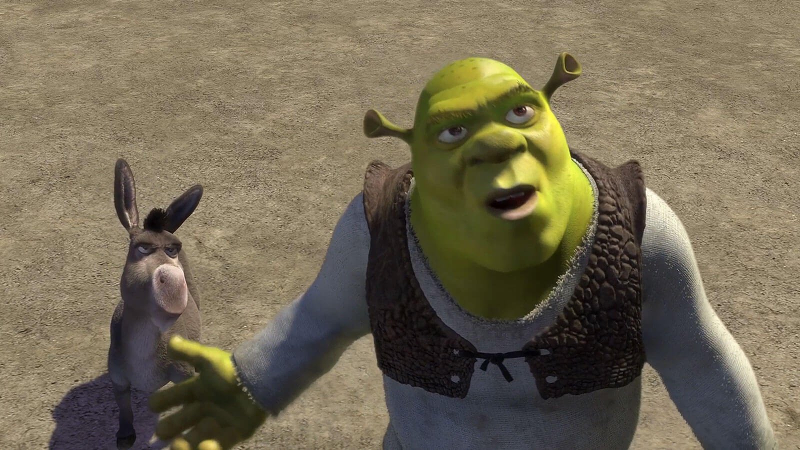 shrek es solo un burrito