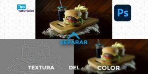 Cómo hacer separación de frecuencias en Photoshop para aislar color y textura