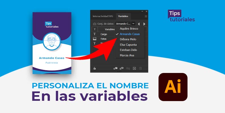 Plug-in para personalizar el nombre de las variables