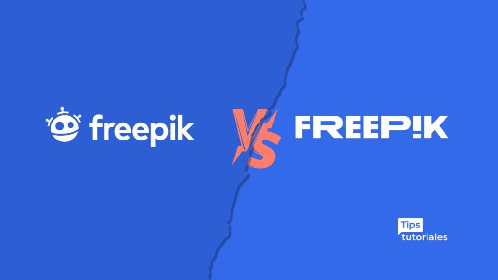 Freepik Logo Comparación de Logos Manual de Marca Identidad de Marca Evolución de Marca