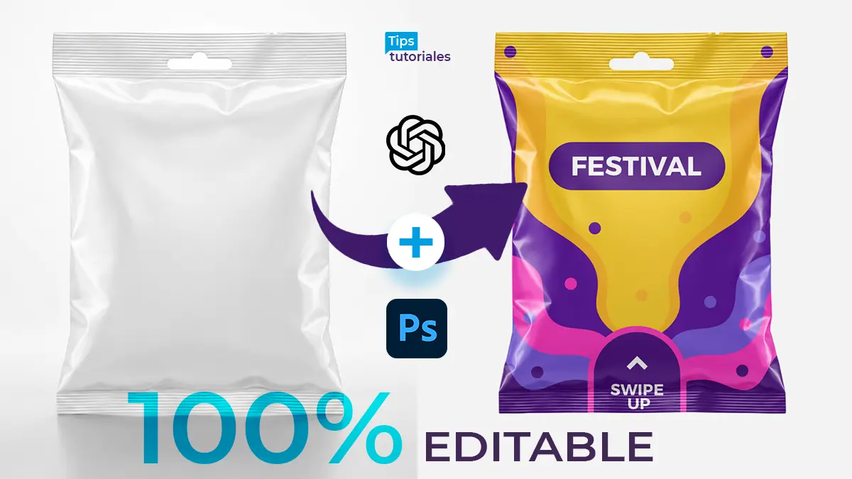 Cómo crear un mockup editable en Photoshop a partir de una imagen